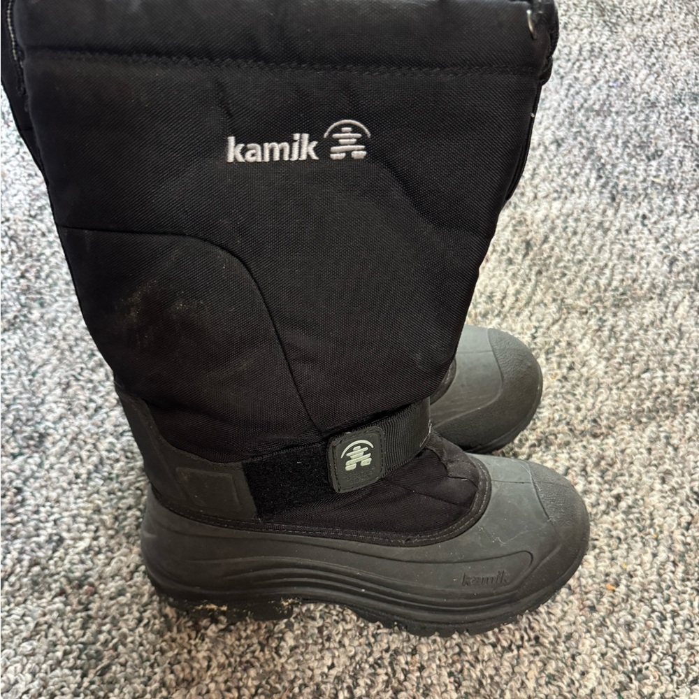 Kamik Men’s size 8 black. Used.
